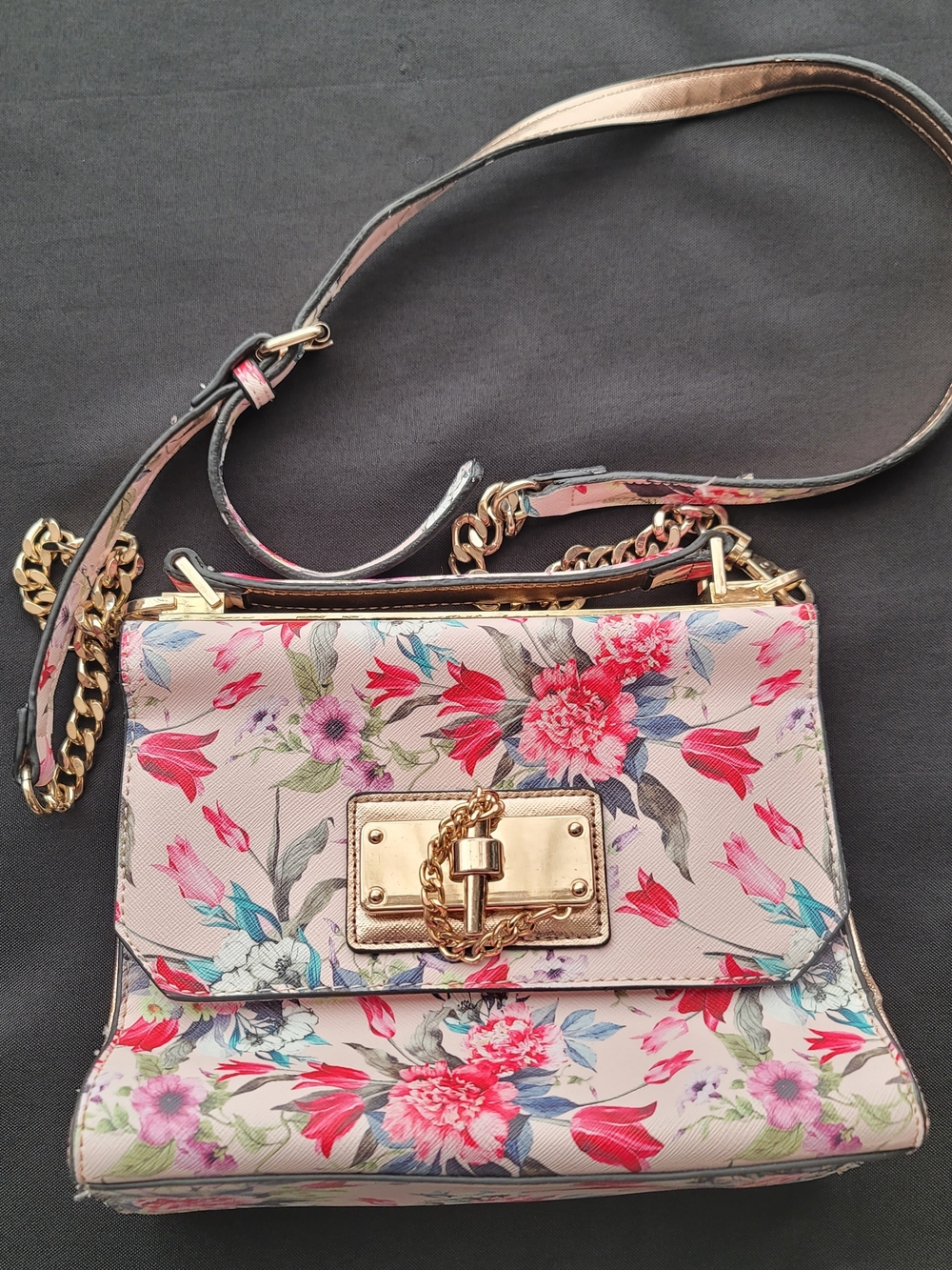 Aldo Kairede Floral Top-Handle Handbag